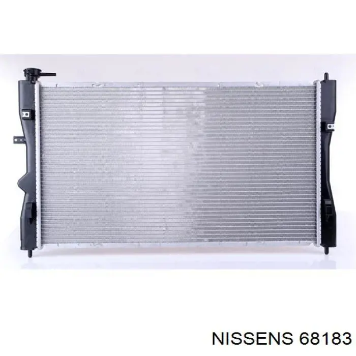 68183 Nissens radiador refrigeración del motor