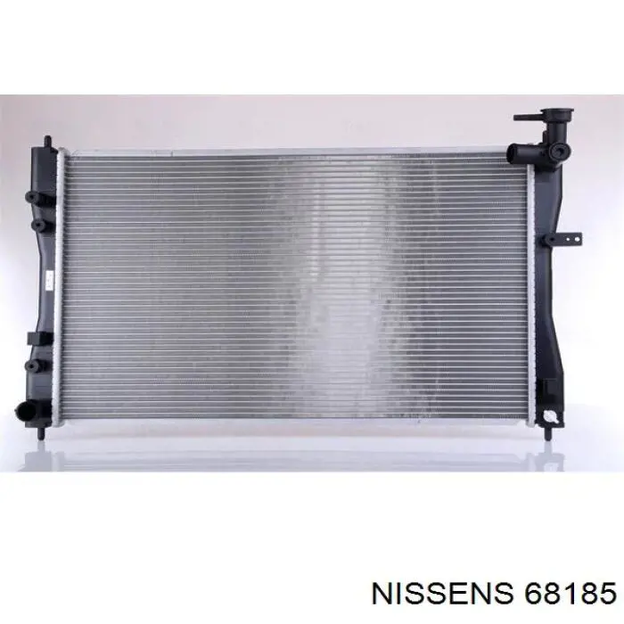 68185 Nissens radiador refrigeración del motor