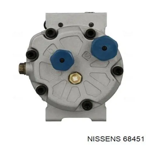 68451 Nissens radiador refrigeración del motor