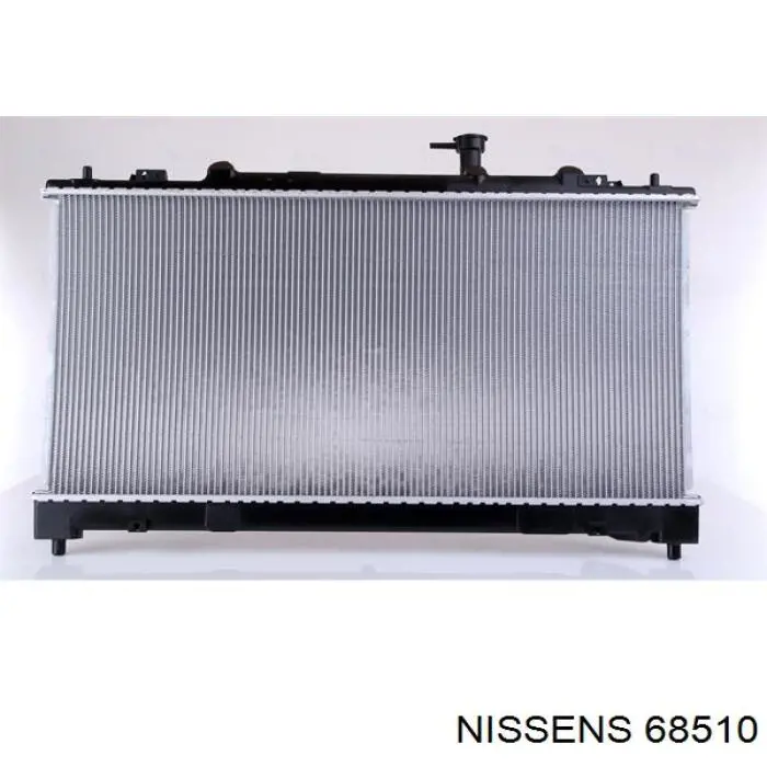 68510 Nissens radiador refrigeración del motor