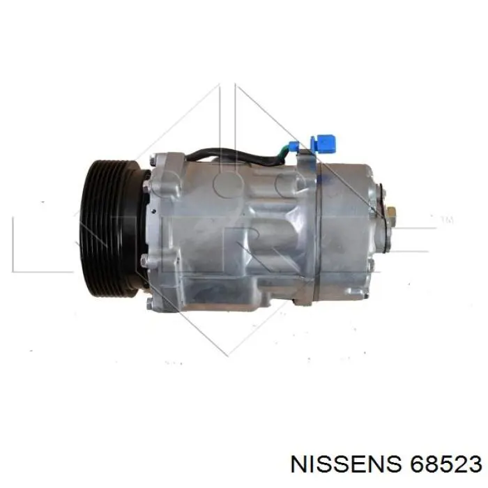 68523 Nissens radiador refrigeración del motor