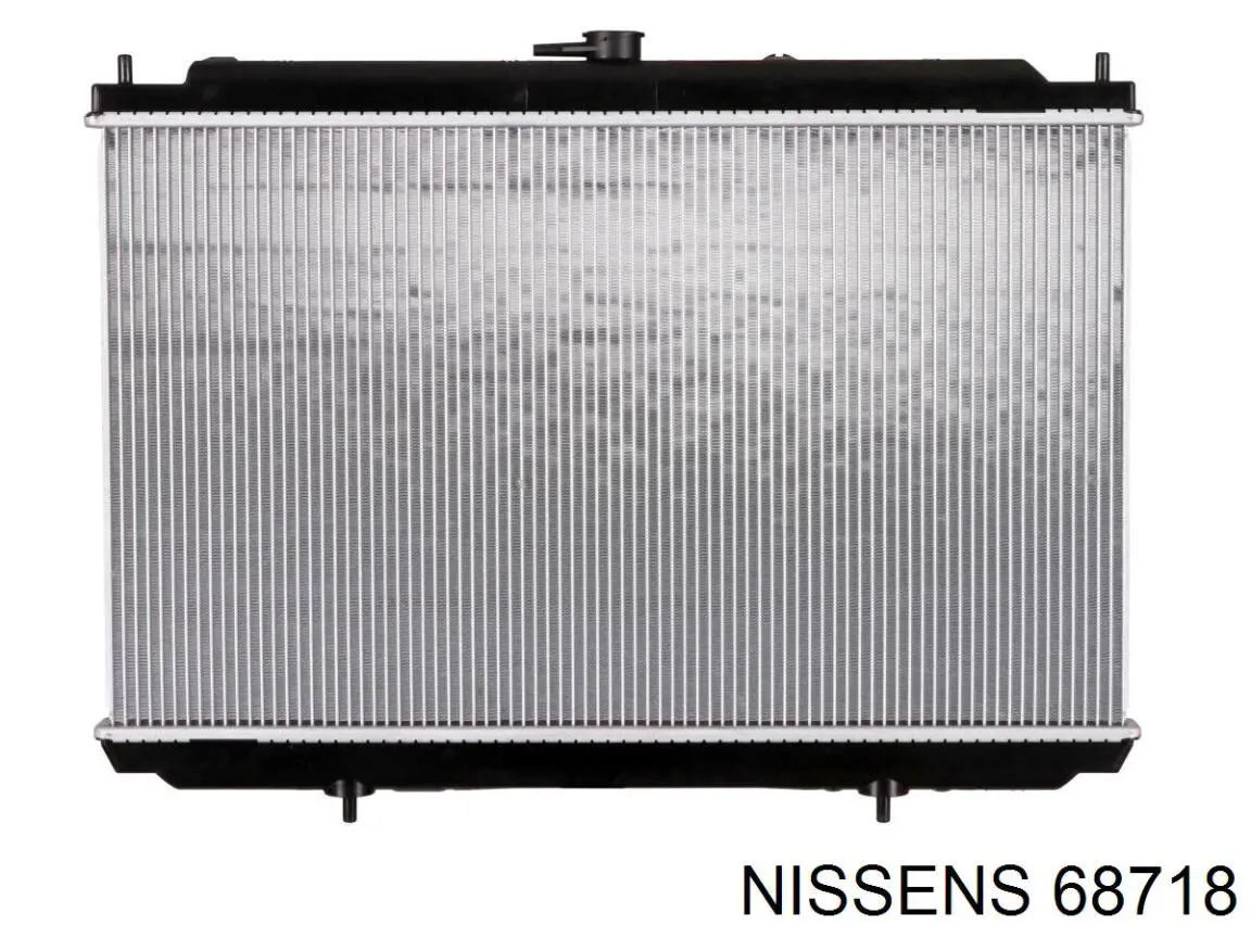 68718 Nissens radiador refrigeración del motor