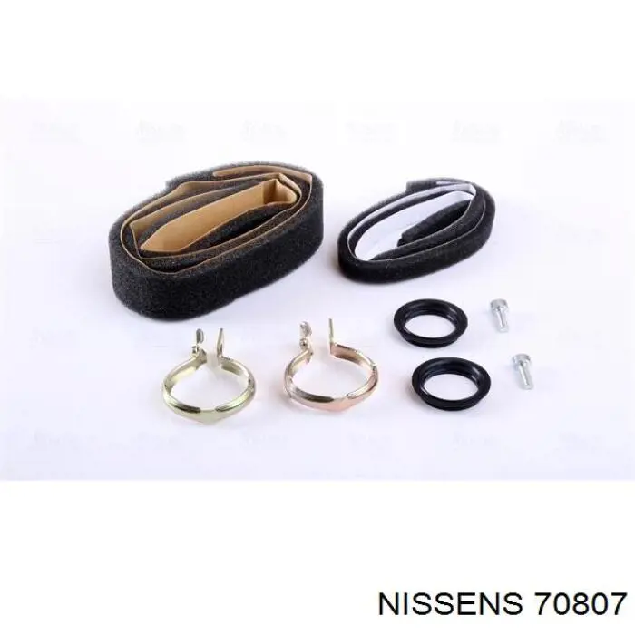 70807 Nissens radiador de calefacción