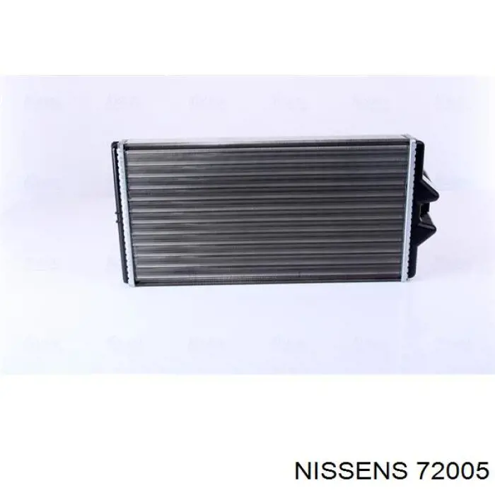 72005 Nissens radiador de calefacción