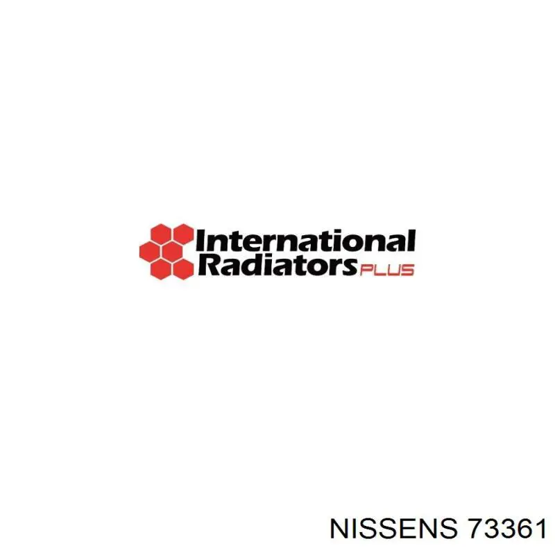 73361 Nissens radiador de calefacción