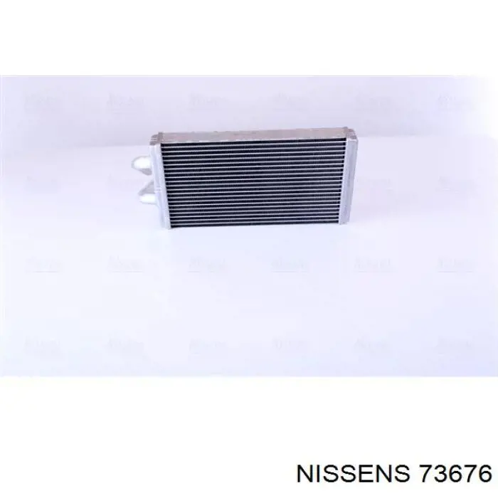 73676 Nissens radiador de calefacción