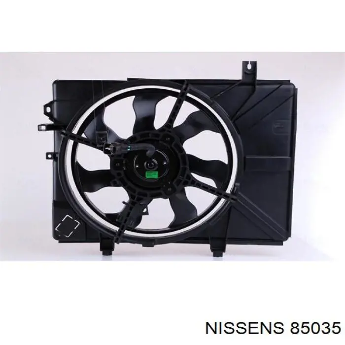 85035 Nissens rodete ventilador, refrigeración de motor