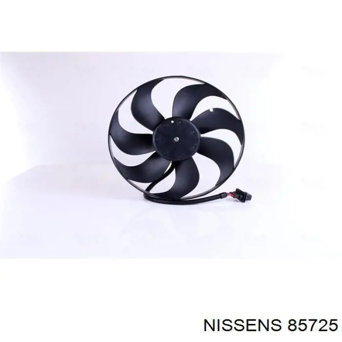 85725 Nissens ventilador (rodete +motor refrigeración del motor con electromotor completo)