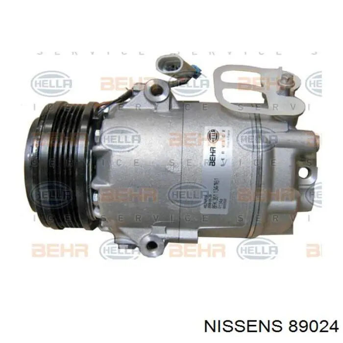 89024 Nissens compresor de aire acondicionado