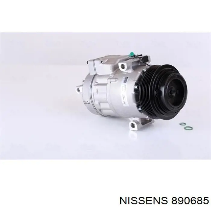 890685 Nissens compresor de aire acondicionado