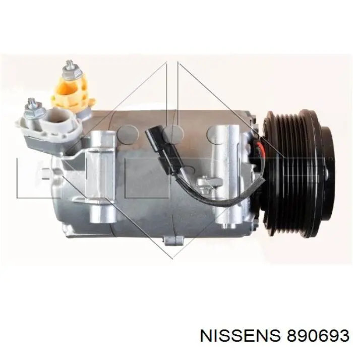 890693 Nissens compresor de aire acondicionado