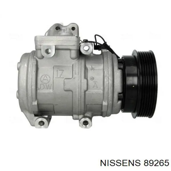 89265 Nissens compresor de aire acondicionado