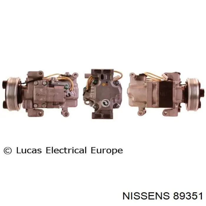 89351 Nissens compresor de aire acondicionado