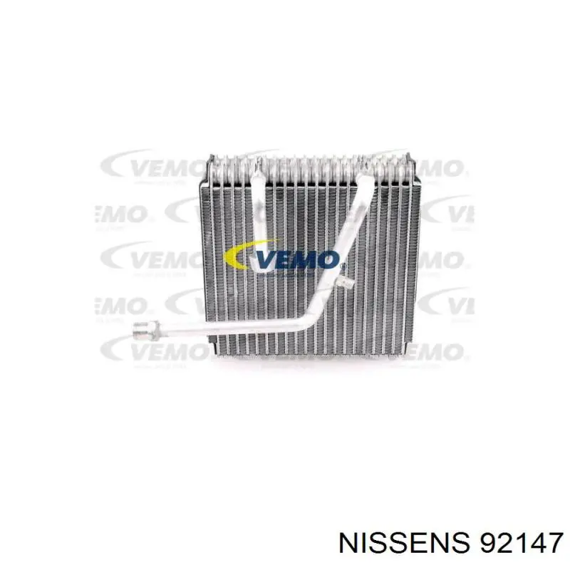 92147 Nissens evaporador, aire acondicionado