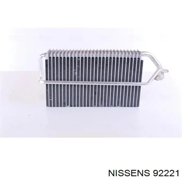 92221 Nissens evaporador, aire acondicionado