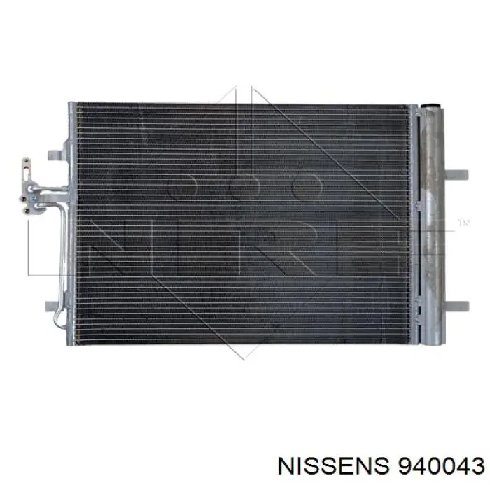 940043 Nissens condensador aire acondicionado