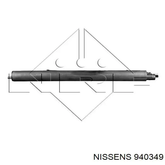 940349 Nissens condensador aire acondicionado