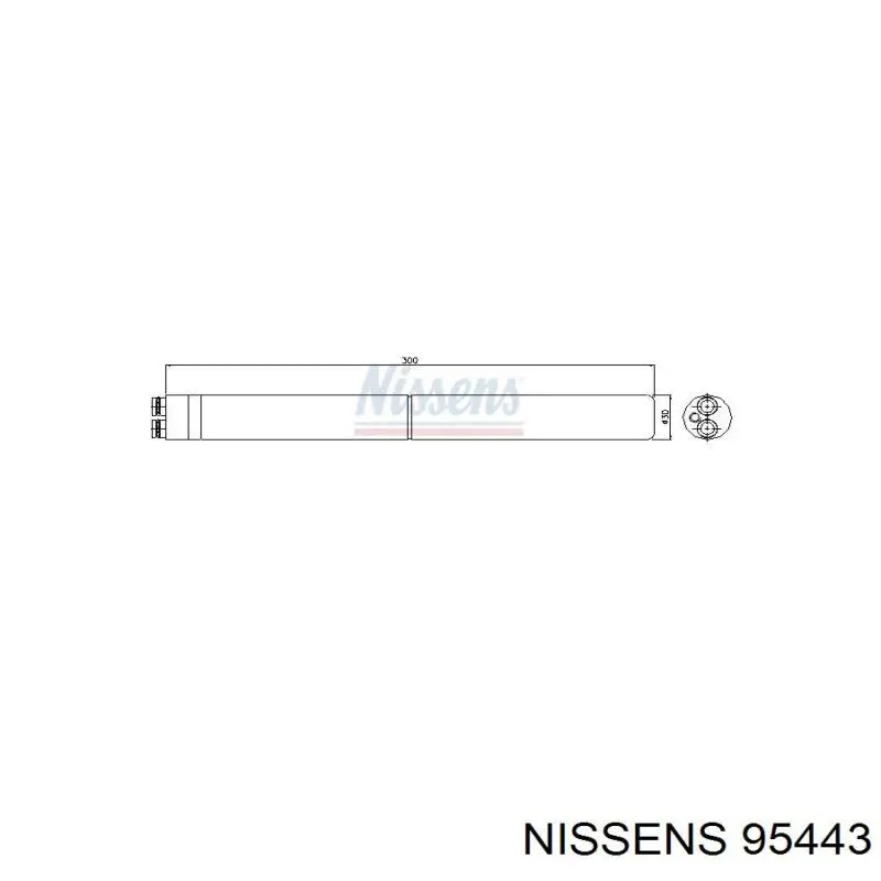  Receptor-secador del aire acondicionado para Alfa Romeo 159 939