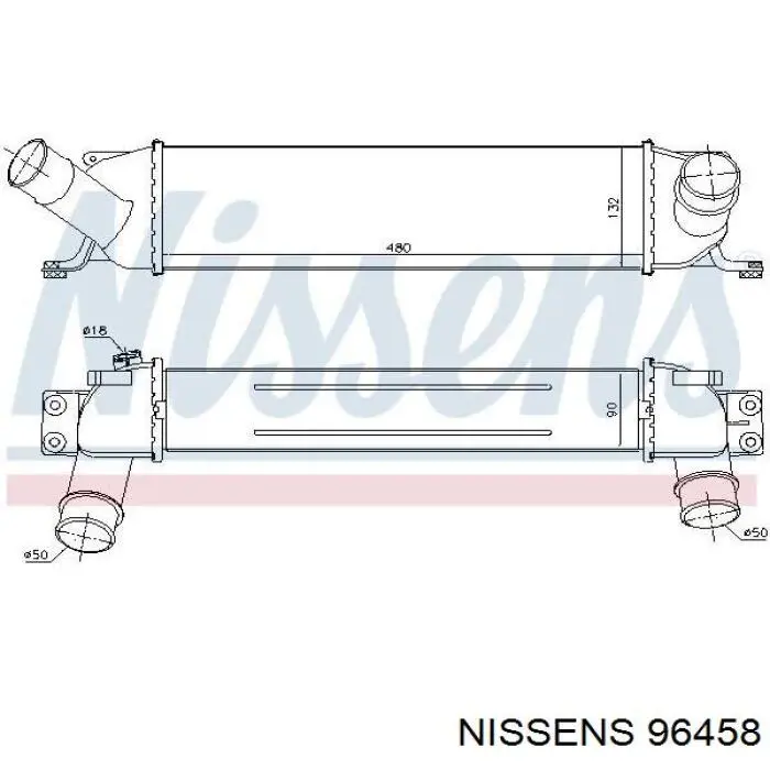  Radiador de aire de admisión para Hyundai H-1 STAREX TQ