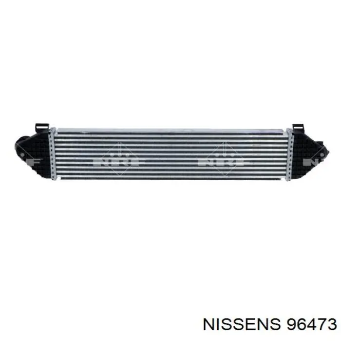 96473 Nissens radiador de aire de admisión