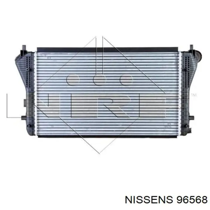 96568 Nissens radiador de aire de admisión