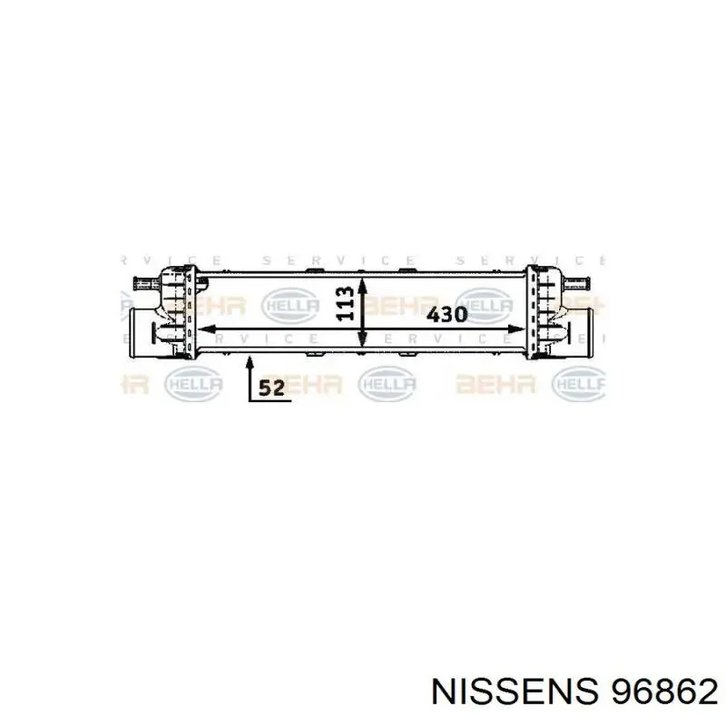  Radiador de aire de admisión para Mercedes G W463