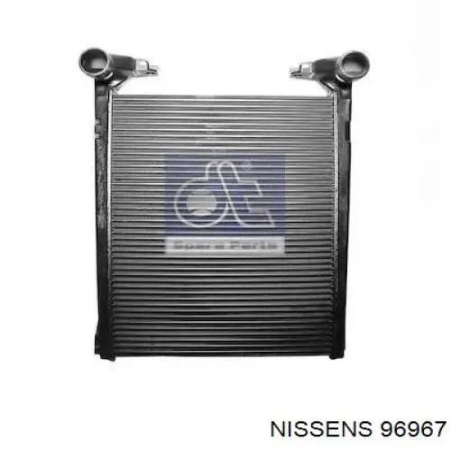 96967 Nissens radiador de aire de admisión