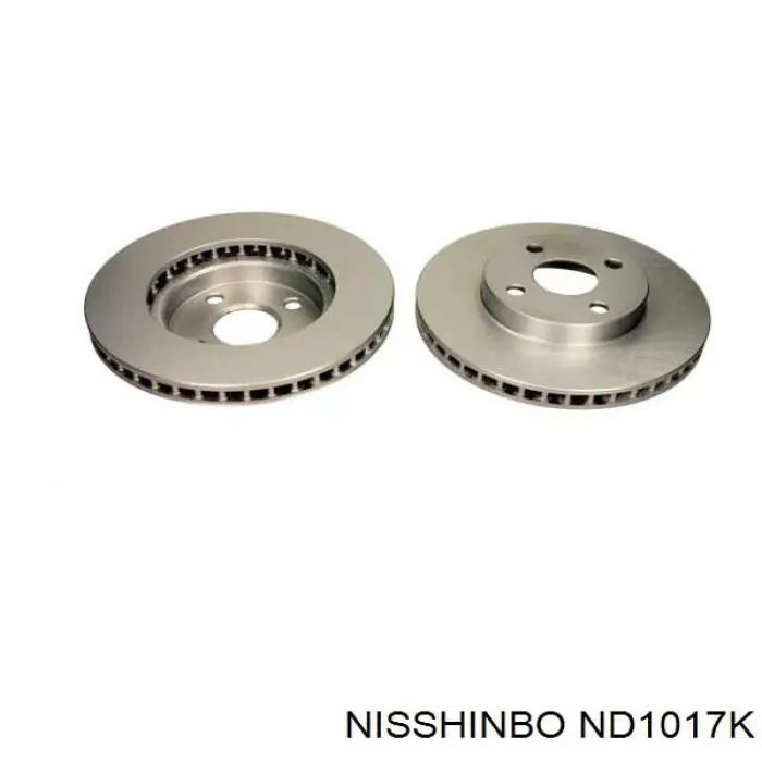 ND1017K Nisshinbo freno de disco delantero