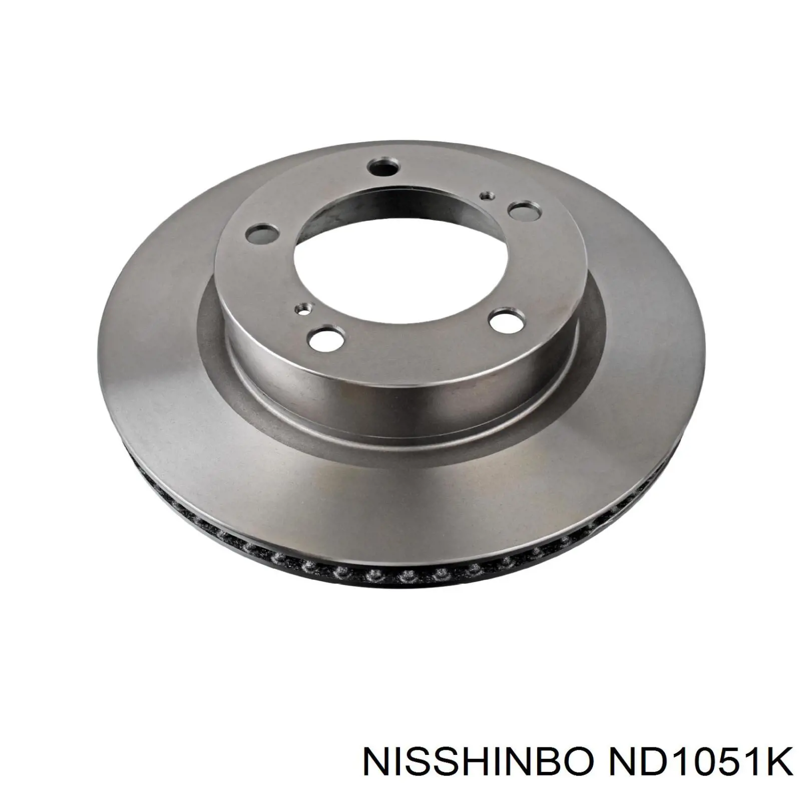 ND1051K Nisshinbo freno de disco delantero