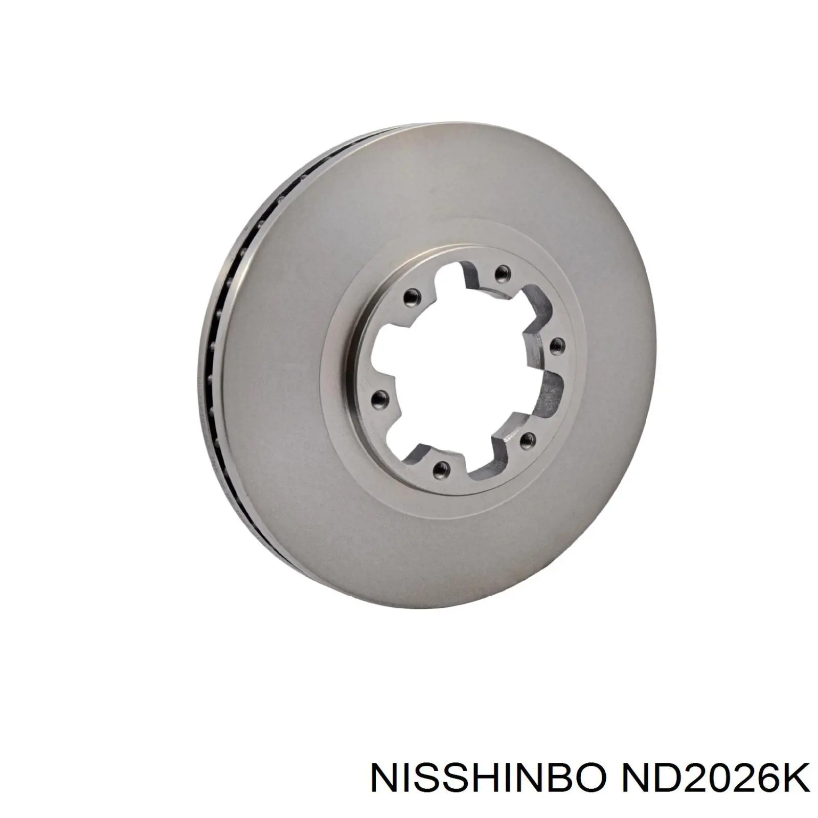 ND2026K Nisshinbo freno de disco delantero