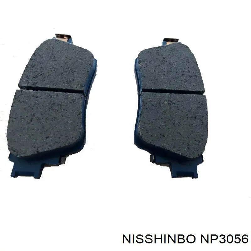 NP3056 Nisshinbo pastillas de freno traseras