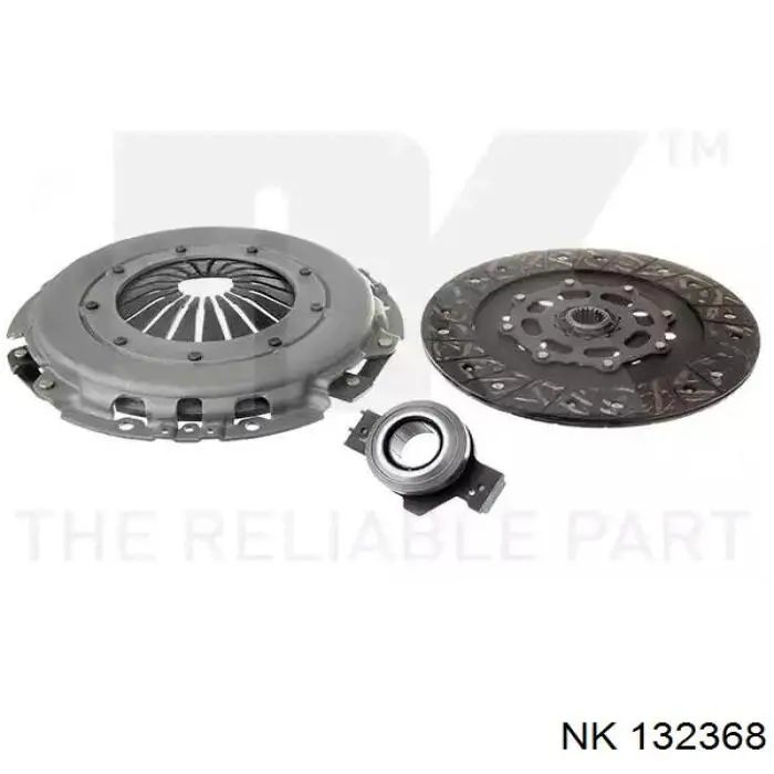 132368 NK kit de embrague (3 partes)