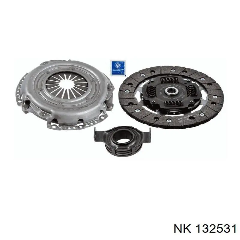 132531 NK kit de embrague (3 partes)