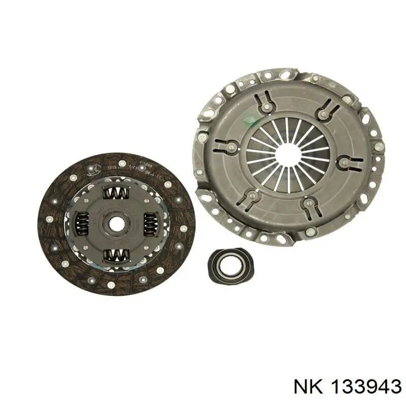 133943 NK kit de embrague (3 partes)