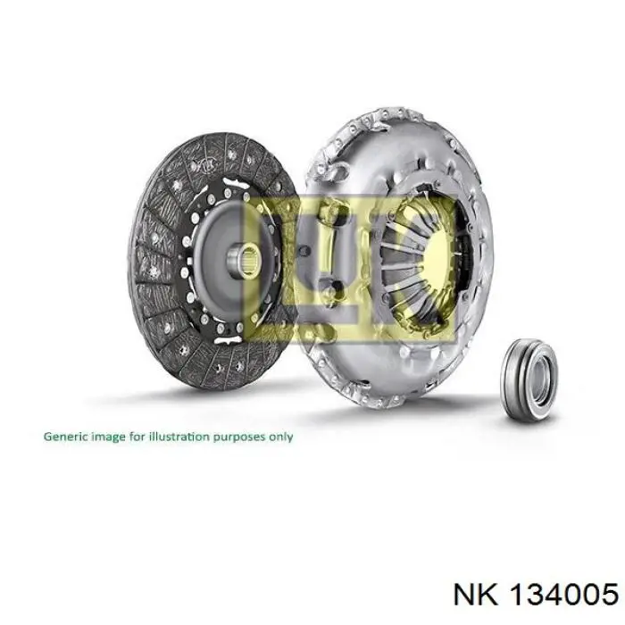 134005 NK kit de embrague (3 partes)