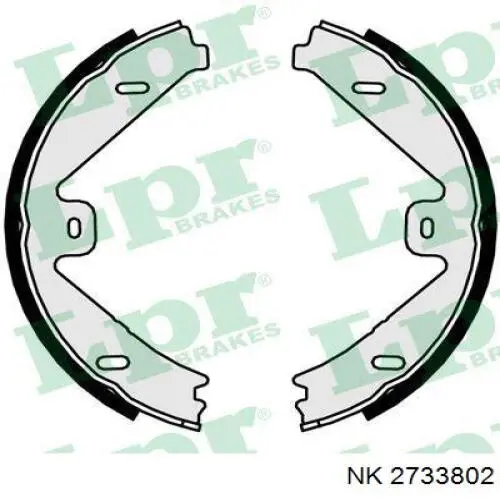 2733802 NK juego de zapatas de frenos, freno de estacionamiento