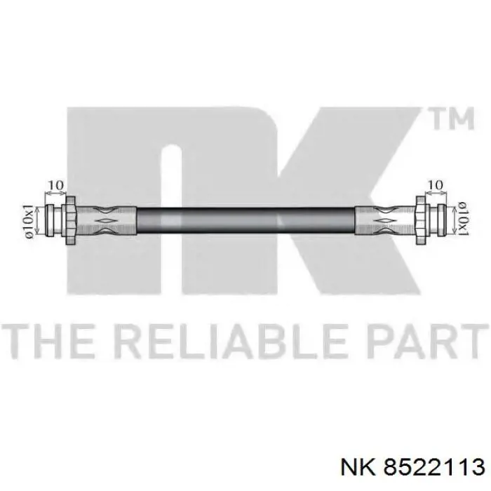 8522113 NK latiguillo de freno delantero