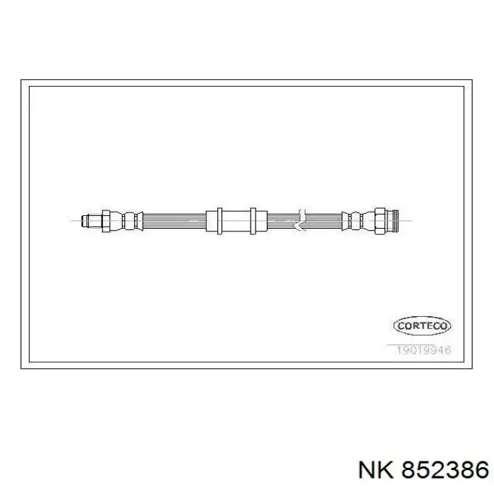 852386 NK latiguillo de freno delantero