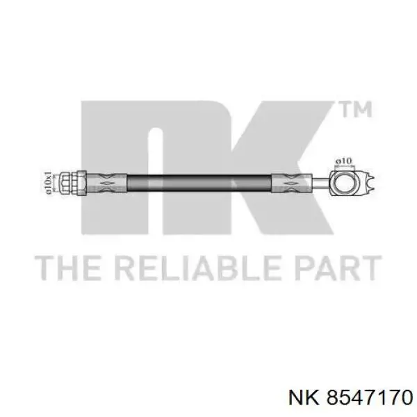 8547170 NK latiguillo de freno delantero