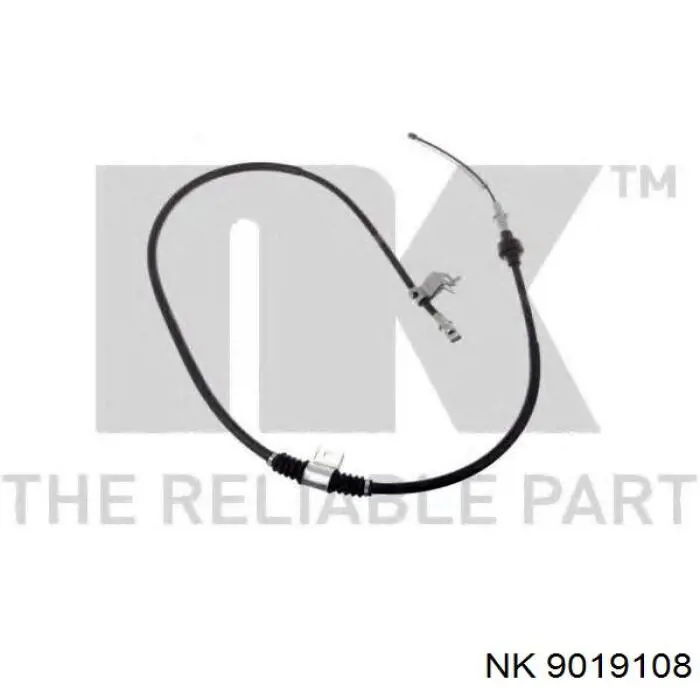 9019108 NK cable de freno de mano trasero derecho