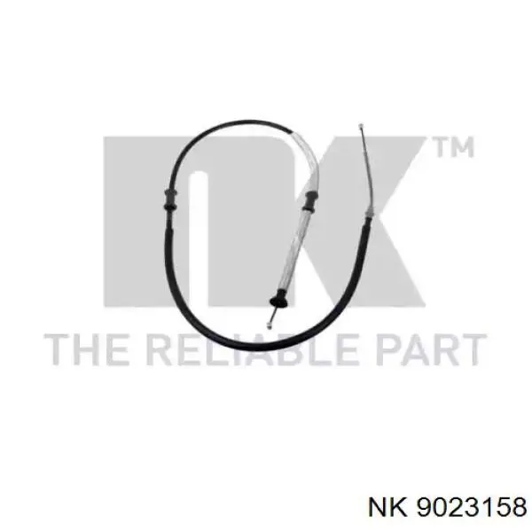 9023158 NK cable de freno de mano trasero derecho