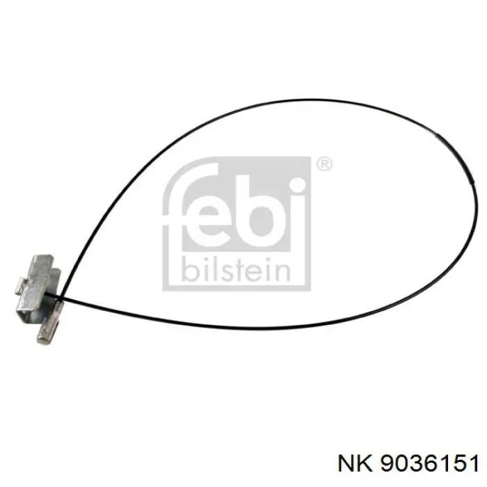 9036151 NK cable de freno de mano intermedio