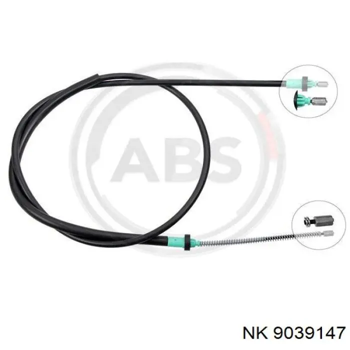 9039147 NK cable de freno de mano trasero derecho/izquierdo