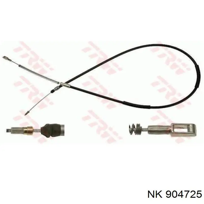  Cable de freno de mano trasero izquierdo para Volkswagen LT 