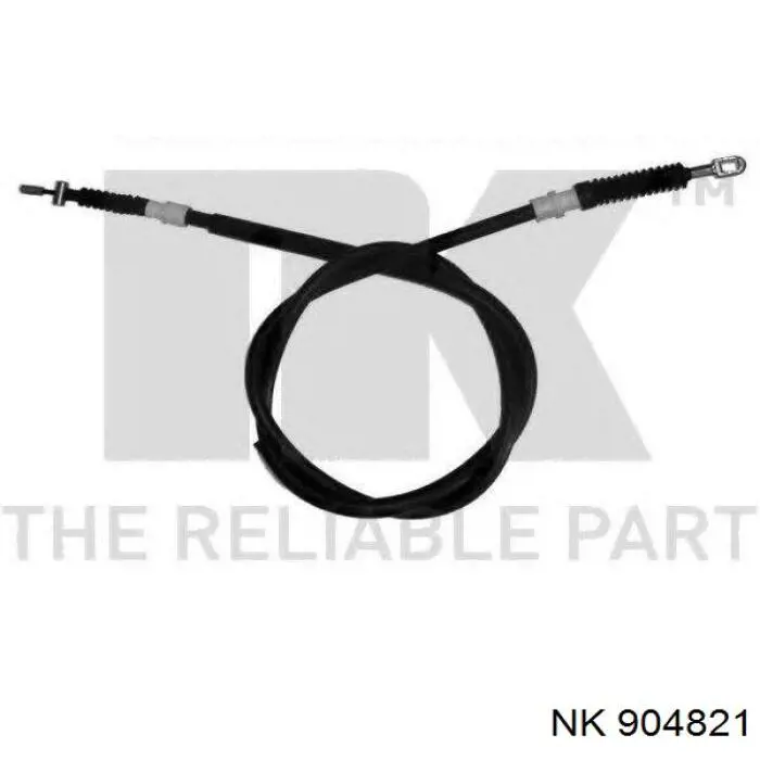 3343698 Volvo cable de freno de mano delantero