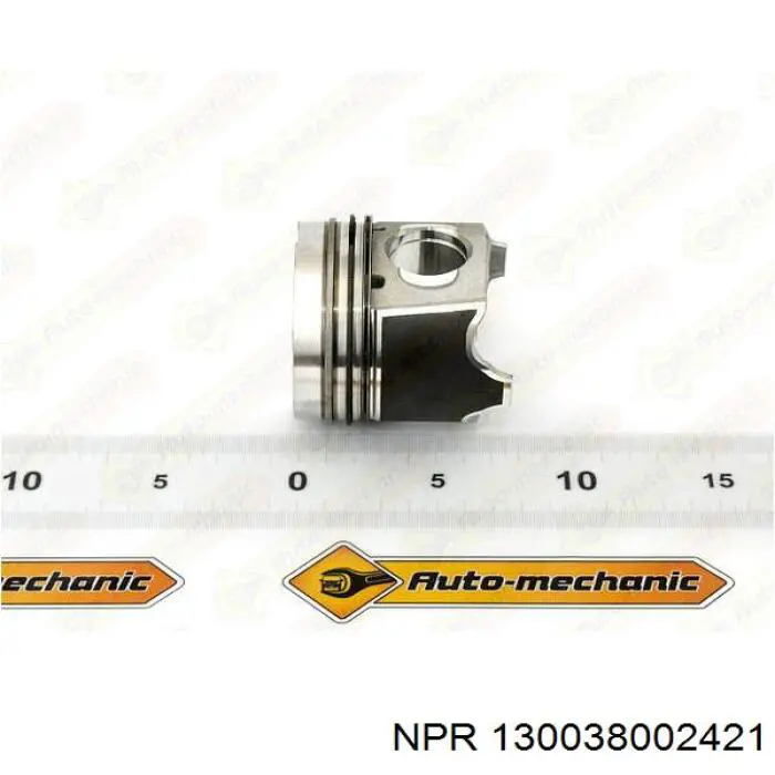  Pistón completo para 1 cilindro, cota de reparación + 0,50 mm para Renault Laguna 2 