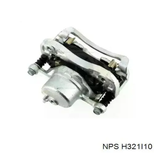 HB401001 Mitsubishi pinza de freno delantera izquierda