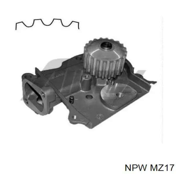 MZ17 NPW bomba de agua