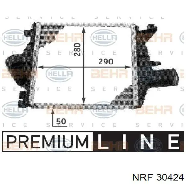 30424 NRF radiador de aire de admisión