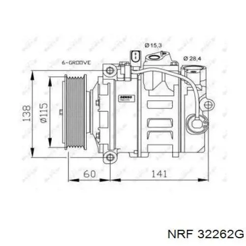 DCP02027 NPS compresor de aire acondicionado